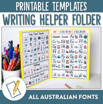 Preview of Australian Fonts Writing Helper Folder