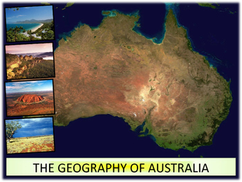 Preview of Australian Geography - Project