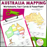 Australia Mapping States Territories and Capitals