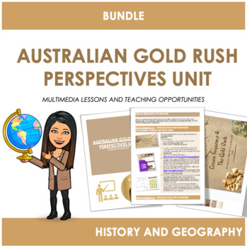 Preview of Australian Gold Rush Perspectives Unit - Bundle