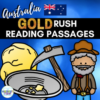 Preview of Australian Gold Rush - Reading Passages