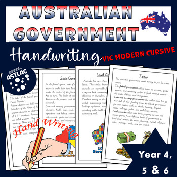 Preview of Australian Government - Handwriting Passages