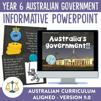 Preview of Australian Government Informative Powerpoint