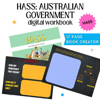 Preview of V8.4 Aligned Australian Government Student Workbook Book Creator