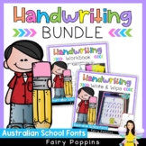 Handwriting Worksheets Bundle {Australian School Fonts}