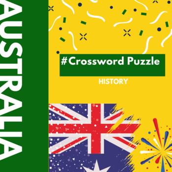 Preview of Australian History Crossword Puzzle