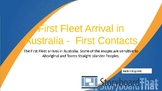 Australian History - First Fleet arrives in Australia - Fi