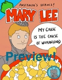 Australian History - Mary Lee - Cereal Box Clip Art!