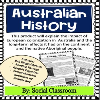 Preview of Australian History: Reading and Questions (SS6H4)