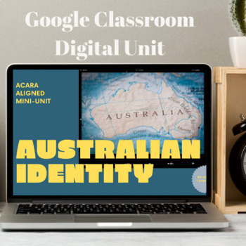 Preview of Australian Identity Yr 7-8 | Stereotypes | Distance Learning | Google Slides