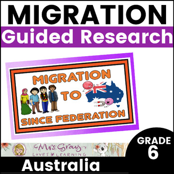 Preview of Australian Immigration History from the 20th Century - Timeline & Activities