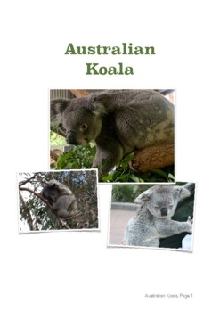 Preview of Australian Koalas