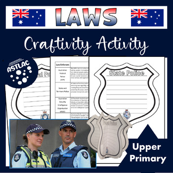 Preview of Australian Law Enforcers - Creativity Activity