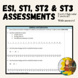 Australian Mathematics K-6 (ES1-Stage 3) Assessments with 