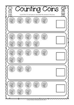 australian money lower primary count the coins money matching