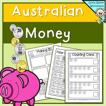Preview of Australian Money (Lower Primary) Count the Coins, Money Matching