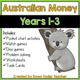 Australian Money Activities and Centres - Aussie Curriculum