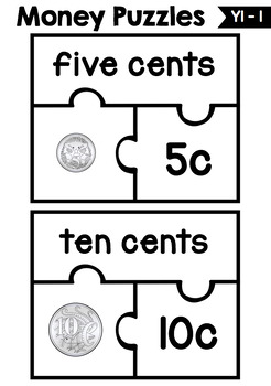 australian money activities and worksheets year 1 by