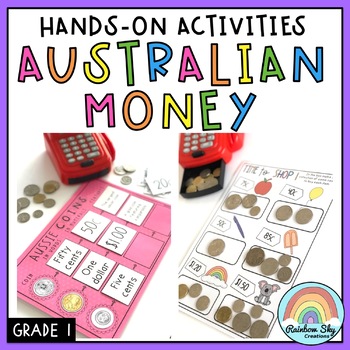 Preview of Australian Money Activity Pack - Hands on Australian Money Activities - Year 1
