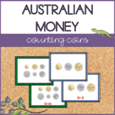Australian Money - Adding Up Coins - Task Cards