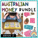 Australian Money BUNDLE - Grade 2 | Aussie Money activities