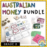 Australian Money BUNDLE - Year 3 Australian Money activities