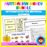 Australian Money Bundle - Catalogues, Matching Game, Worksheets