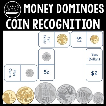 australian money coin recognition dominoes by kimberly