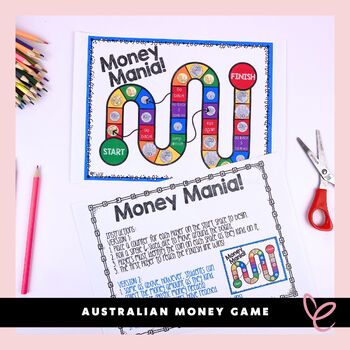 Preview of Australian Money Game | Year 1 | Year 2