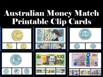australian money printables teaching resources tpt