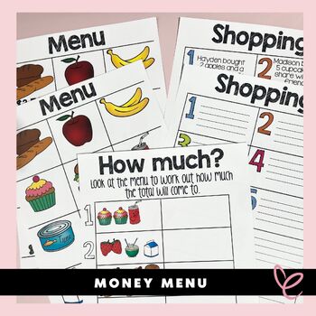 Australian Money Menu Fun by Mrs Edgar | Teachers Pay Teachers