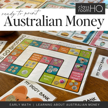 Australian Money - Coin Shopping Game By You Clever Monkey | Tpt