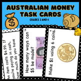 Australian Money Task Cards Higher Order Thinking Yr 3 4 A