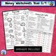 australian money worksheets year 34 by bee happy tpt