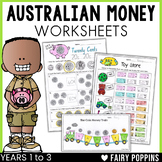 Australian Money Worksheets - Year 1, Year 2, Year 3