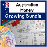 Australian Money Worksheets and Games Growing Bundle