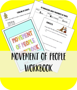 Preview of Australian Movement of People Workbook