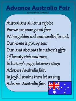 National Anthem Australia Fair by Hearts