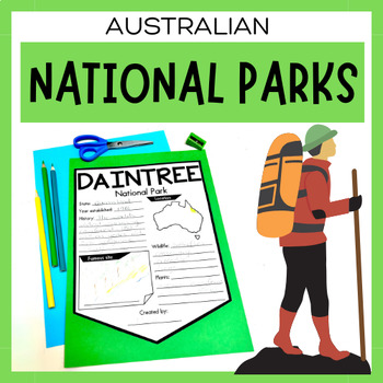 Preview of Australian National Park Research Project | Pennants