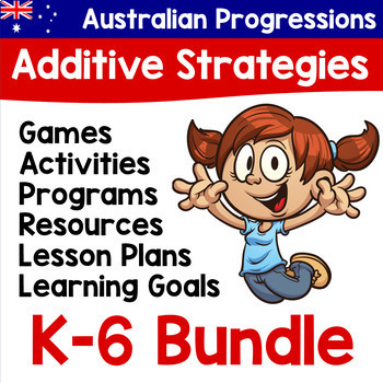 Preview of Australian Numeracy Progressions - Additive Strategies Bundle