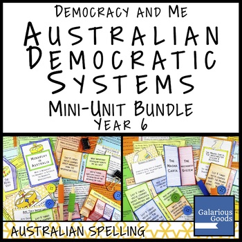 Preview of Australian Democratic Systems MINI UNIT BUNDLE (Year 6 HASS)
