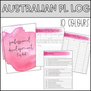 Preview of Australian Professional Development Log Book