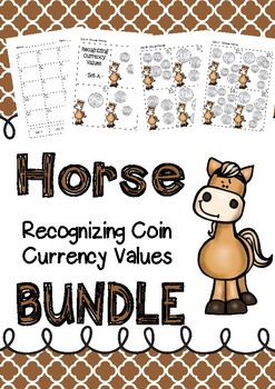 Australian Recognizing Currency Coin Values BUNDLE Horse