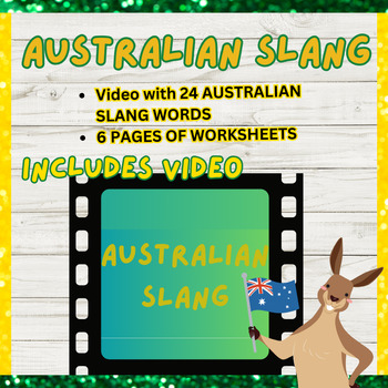 Preview of Australian SLANG WORDS