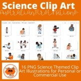 Australian Science Theme Clip Art- Personal and Commercial