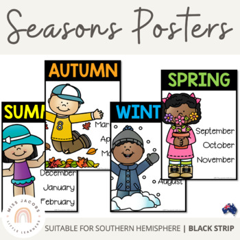Preview of Australian Seasons Posters