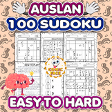 Australian Sign Language (AUSLAN ) 100 Sudoku Puzzles Activities