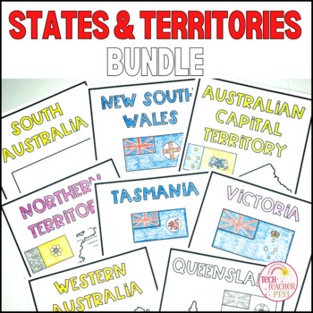 Preview of Australian States and Territories Bundle