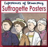 Australian Suffragette Poster set and Wall Banner - Austra