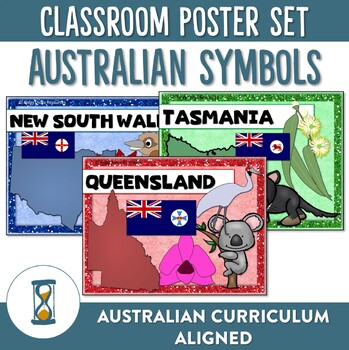 Preview of Australian Symbols, Emblems and Flags Poster Set